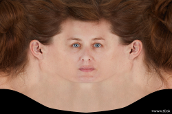 Female head texture